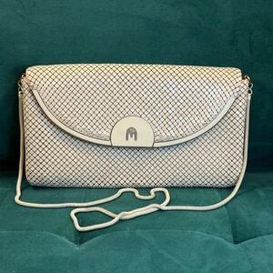 Mesh Evening Bag Chain Strap Clutch‎ Purse Formal Party Wedding